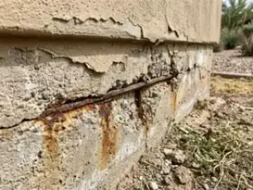 Concrete Stem Wall Spalling inspection and engineering diagnosis in Scottsdale